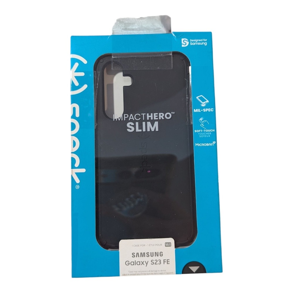 P3-O Speck - ImpactHero Slim‎ Case for Samsung Galaxy S23 FE - Black